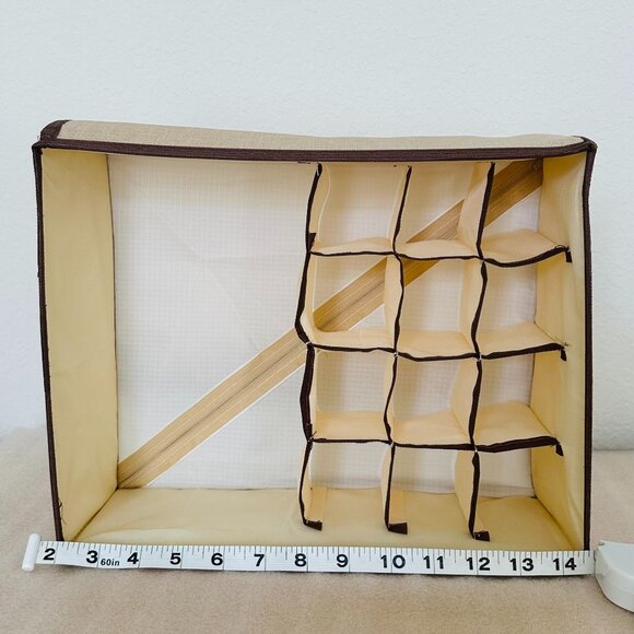 🧳Foldable🧳 Underwear Organizer With Lid, 3 In 1 Drawer Type Fabric Separators - Picture 5 of 8